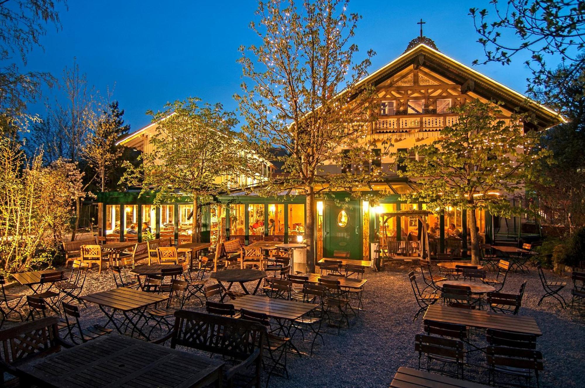 Landhaus Cafe Restaurant & Hotel Волфратсхаузен Екстериор снимка